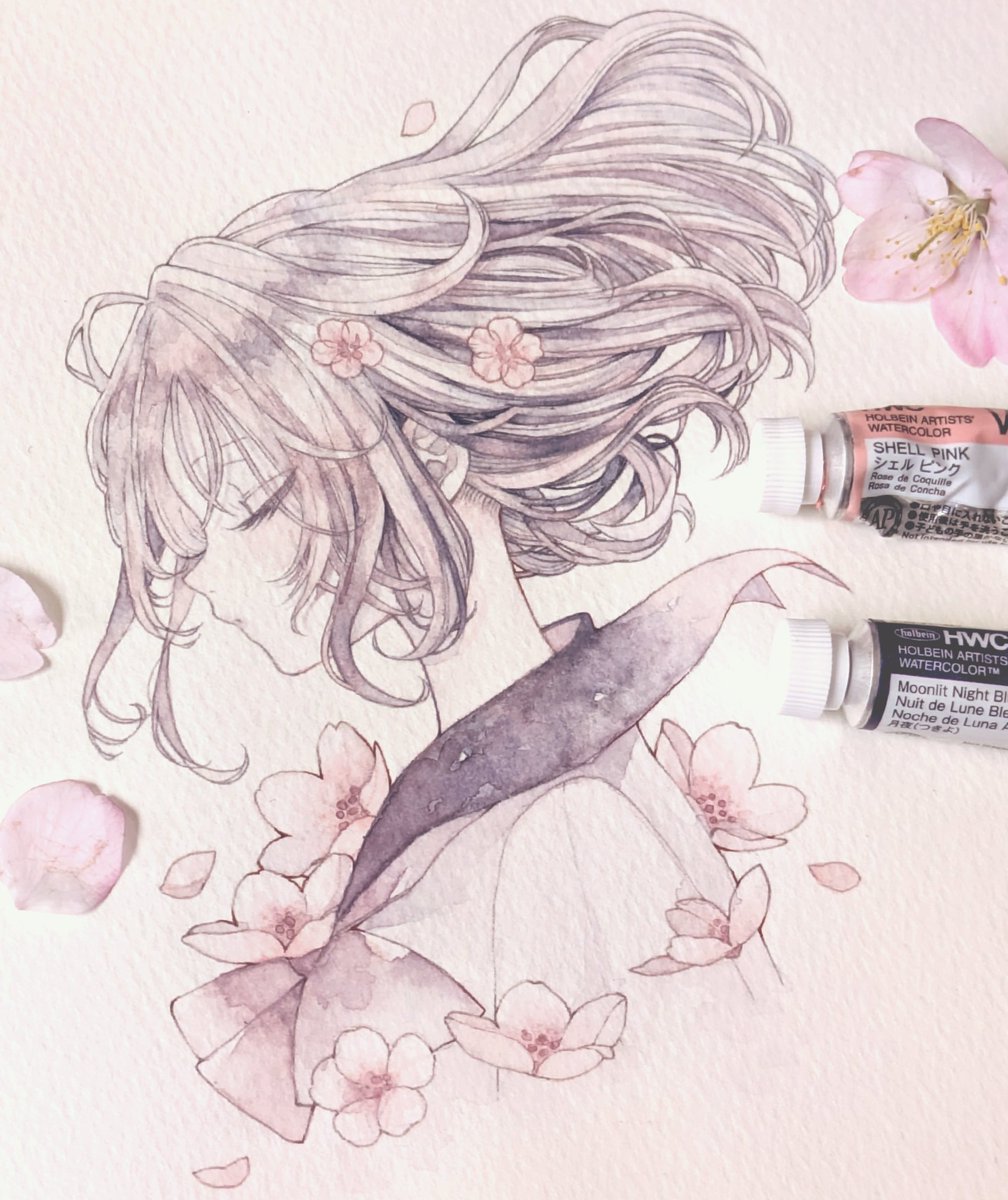 asami_lof's tweet photo. #5連休は掘り出し作家大収穫祭
透明水彩で絵を描いています https://t.co/zXA0iDxJC4