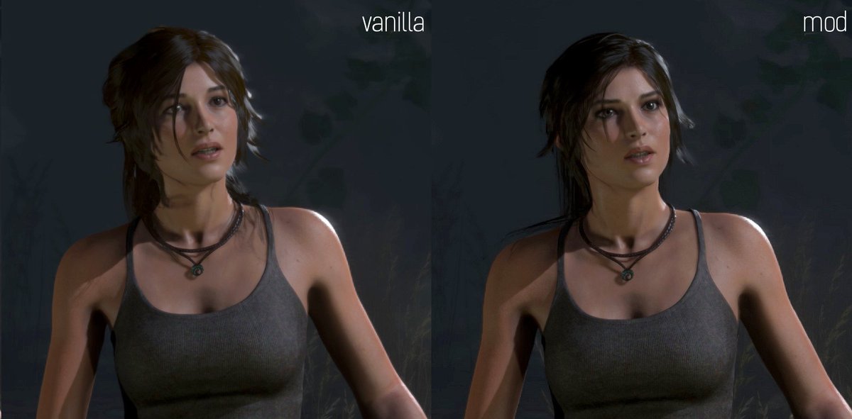 LitoPerezito's tweet photo. Trying CGI-Lara-inspired proportions on Rise Lara + TR2013 DE hair by @LordksOP + outfit mod by @Raq_Murillo (releasing soon) https://t.co/KRpVwuwtck
