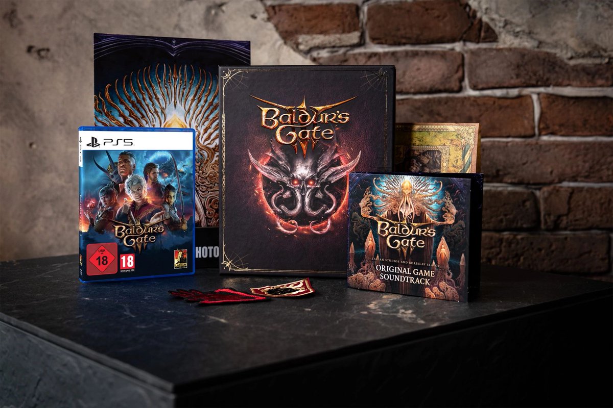 Wario64's tweet photo. Baldur's Gate 3 - Deluxe Edition (PS5/XSX/PC) available at Larian ($79.99) https://t.co/nCitVRCp27 

Xbox - Disc to Digital eligible (Standard) https://t.co/zZvd9p8iB3