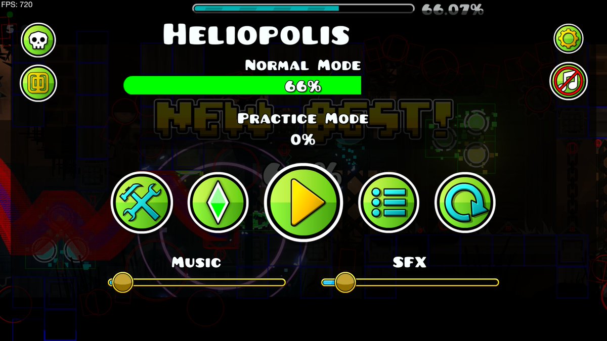 gdzoink's tweet photo. HELIOPOLIS 66% LETS GO after 20+ robot attempts today https://t.co/kjvtALIzSE