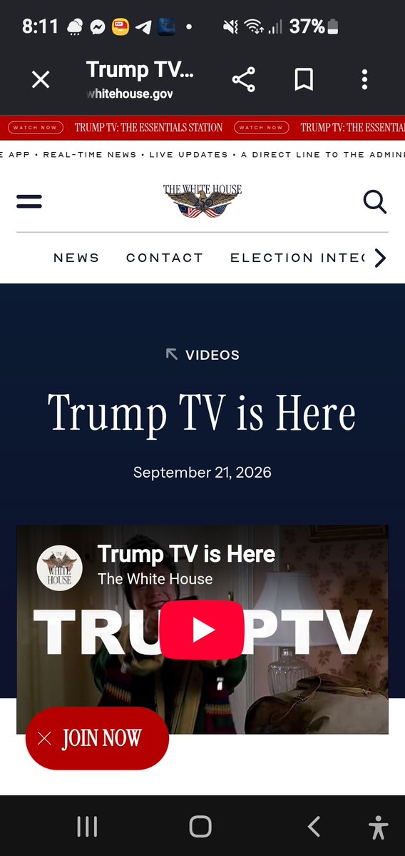 molinajeffers's tweet photo. Trump TV is here #Resist https://t.co/IsyB8HN6OR