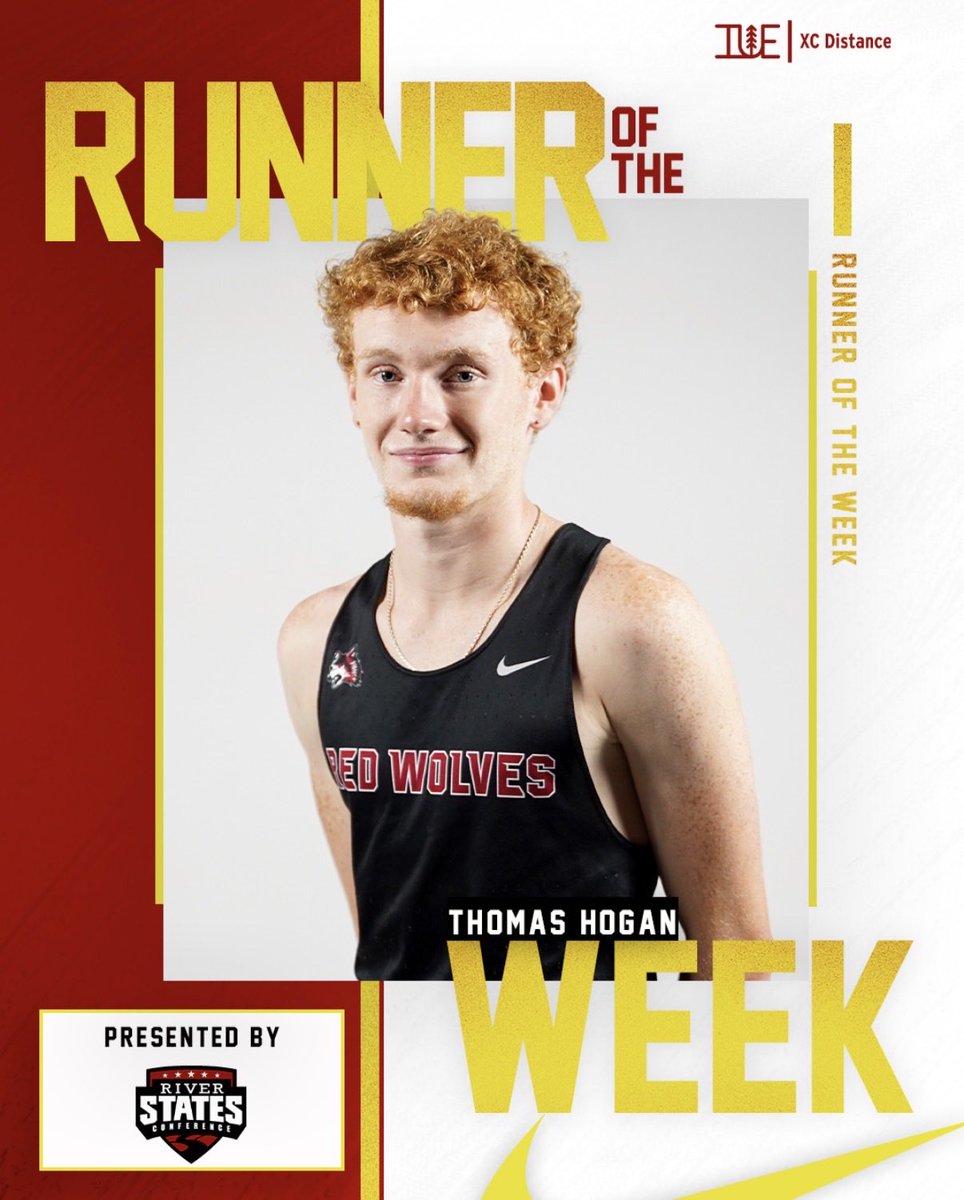 IUE_TFXC's tweet photo. Congratulations to Emily and Thomas on Earning RSC Runners of the Week! 

#RedWolfNation
#PackDistance https://t.co/4eVZ87gwPH