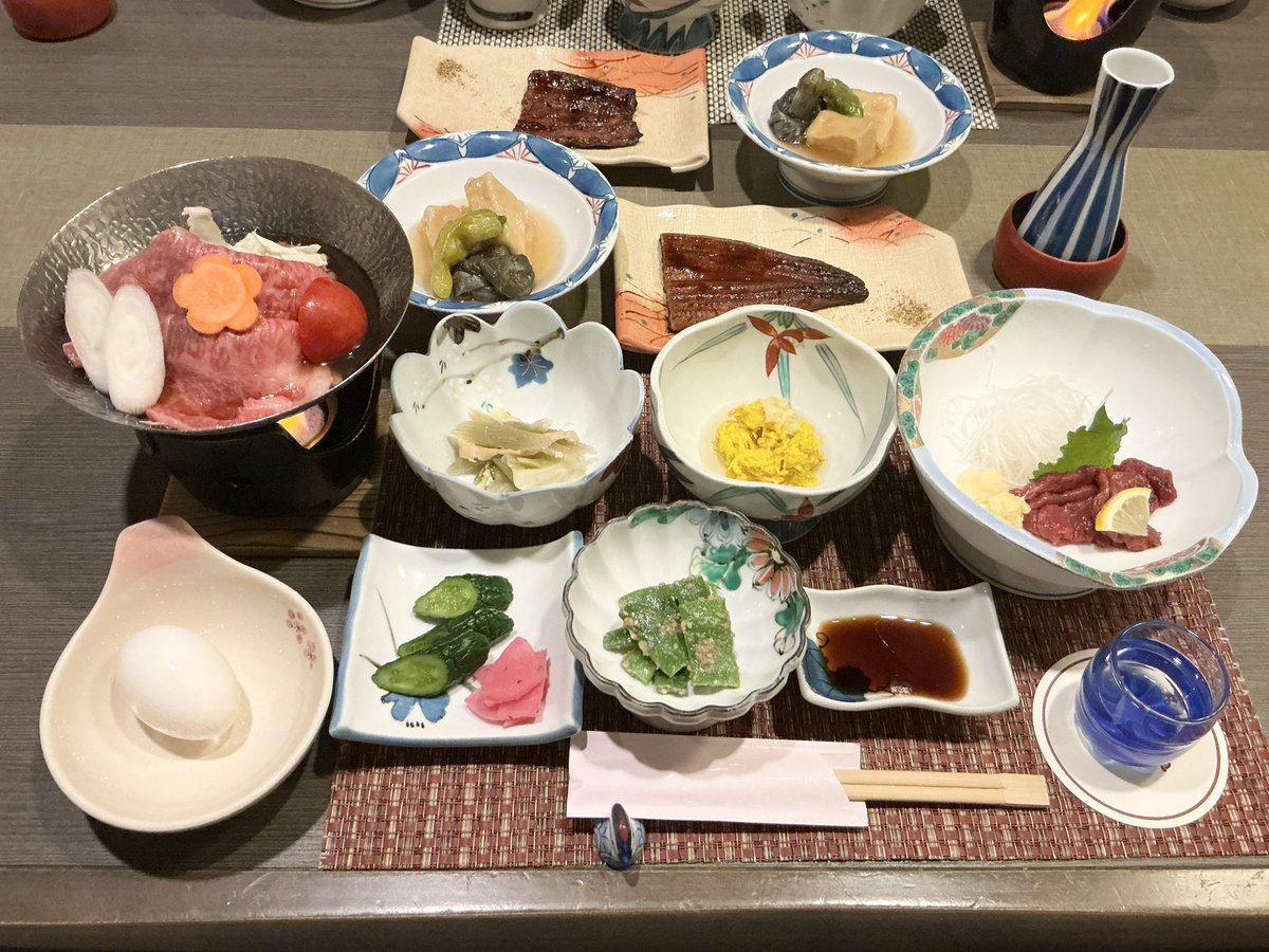 onseniii's tweet photo. 大友旅館さんの食事は美味しいです！
朝食の焼き鯖が美味しいんだよねぇ〜 お腹いっぱいです😋
お世話になりました 次の温泉地へ出発しまーす🚙 https://t.co/vMH8SC21DP
