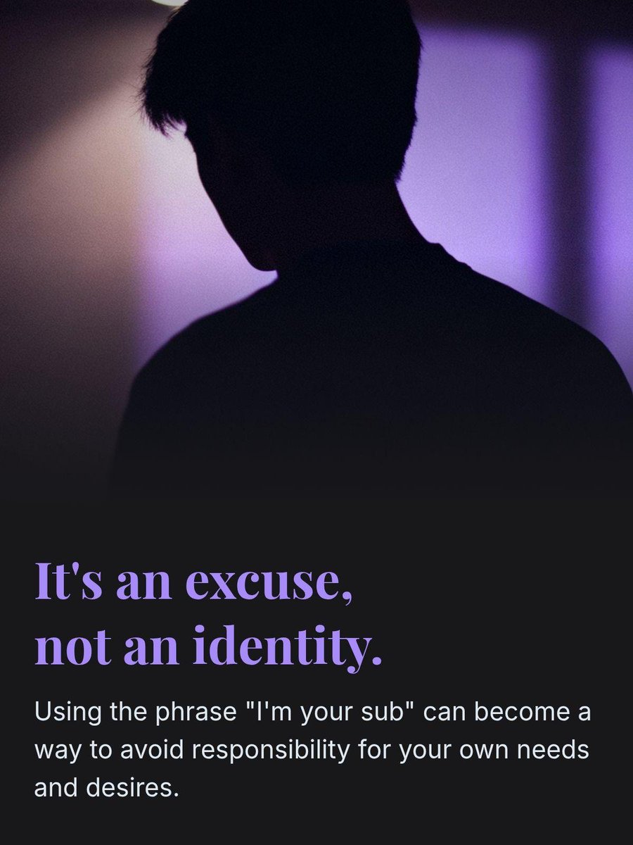 HouseSurrender's tweet photo. Stop Using Sub as an Excuse https://t.co/yV2WkfA4B9