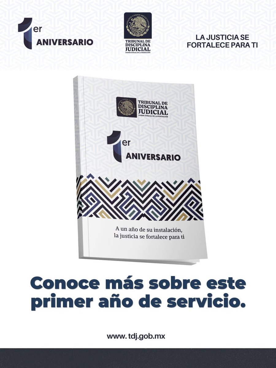 gabyvilledam's tweet photo. Hoy acompañé al Tribunal de Disciplina Judicial en su primer aniversario.

Agradezco a su Magistrada Presidenta, Celia Maya García, por la invitación y por este encuentro institucional. 

#TDJContigo #PoderJudicial #GabyVilleda https://t.co/jrpTEipfpH