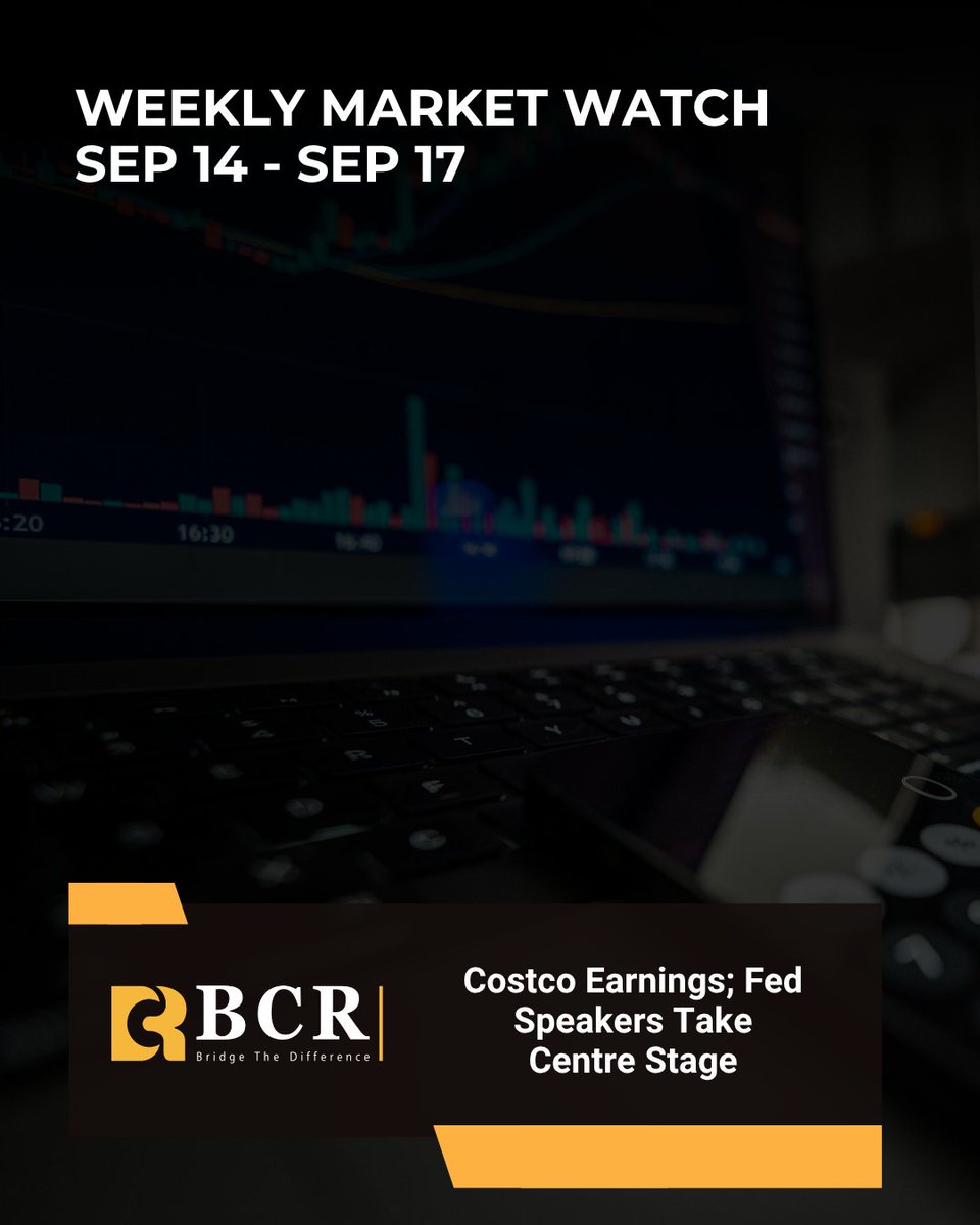 bcrgroupglobal's tweet photo. The Fed raised interest rates last week, ending months of speculation and shifting Wall Street’s attention back to corporate earnings and consumer spending.  Costco will report quarterly results, offering fresh insight into consumer demand as higher fuel prices influence spending. General Mills, Cracker Barrel and Darden Restaurants are also due to report, providing a broader look at food and dining trends.  Elsewhere, Meta may reveal more about its AI strategy at a developer conference, while AutoZone reports results amid ongoing trade tensions with Canada.  Fed policy will remain in focus, with five monetary policymakers scheduled to speak at conferences throughout the week.

#bcrtrading #thebcr #bcrglobal
