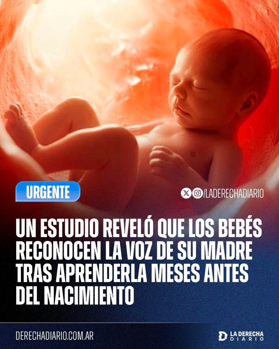 masvidaoficial's tweet photo. Un estudio reciente de Japón, habla de la humanidad que tiene un bebé incluso meses antes de nacer, al punto que reconoce la voz de la Madre. https://t.co/31SrBNHfog