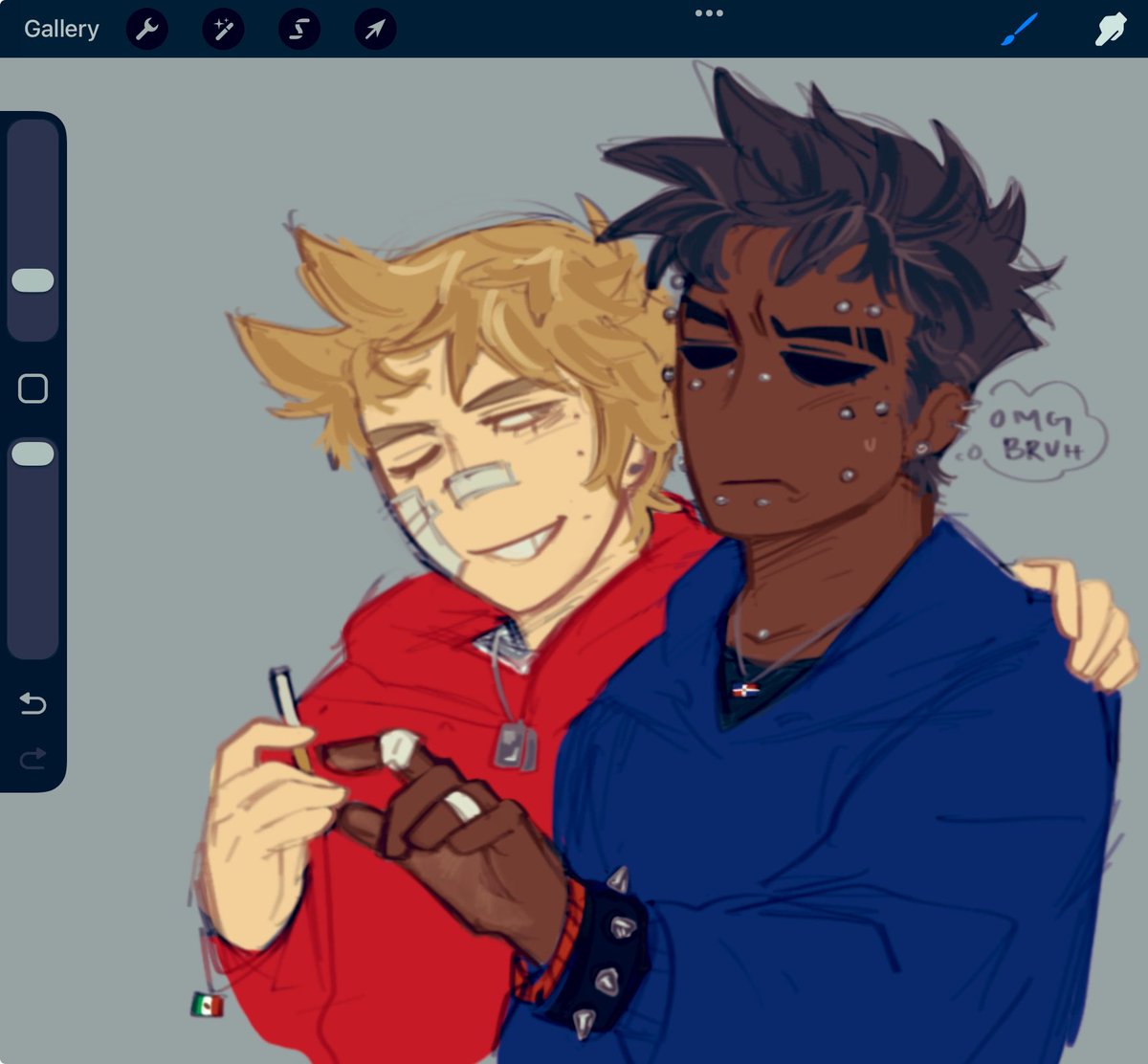 wntrdani's tweet photo. thank u 2 the glorious nations of Mexico and the Dominican Republic for tord and tom 🇲🇽🇩🇴 #eddsworld #tomtord https://t.co/3zZvq0pzRY