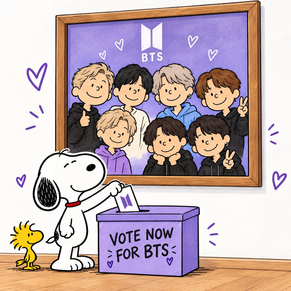 snoopyb047's tweet photo. Vote New For BTS https://t.co/zHwLKA63sk