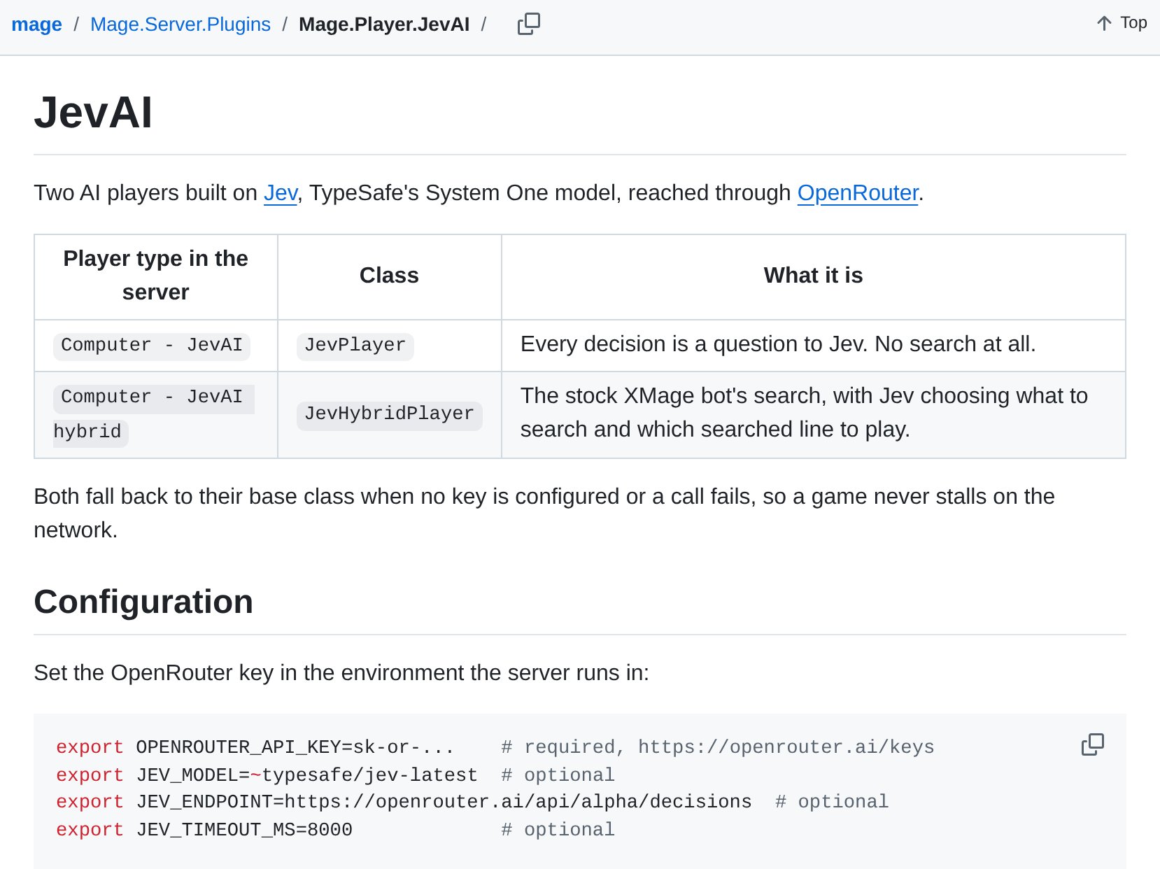 OpenRouter winner: JevAI for XMage — creator preview; click to watch or inspect