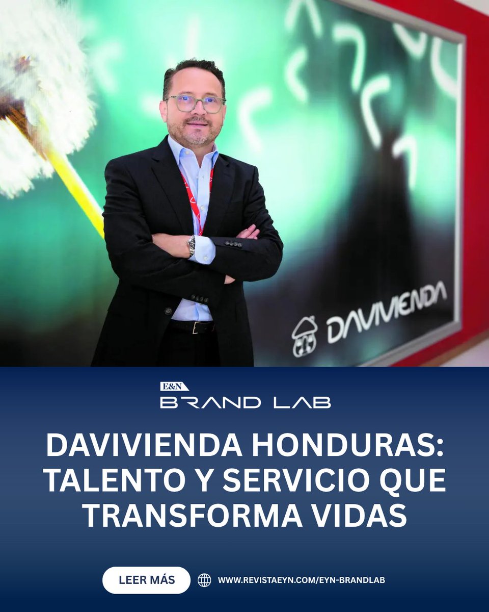 Revista_EyN's tweet photo. #DaviviendaHonduras #Confianza #Talento
Davivienda Honduras construye confianza a partir de talento humano, servicio, innovación e impacto social, bajo una visión que busca convertir cada interacción en una experiencia coherente con su propósito.
https://t.co/ECopuyiBCh https://t.co/LM70whhQ4d