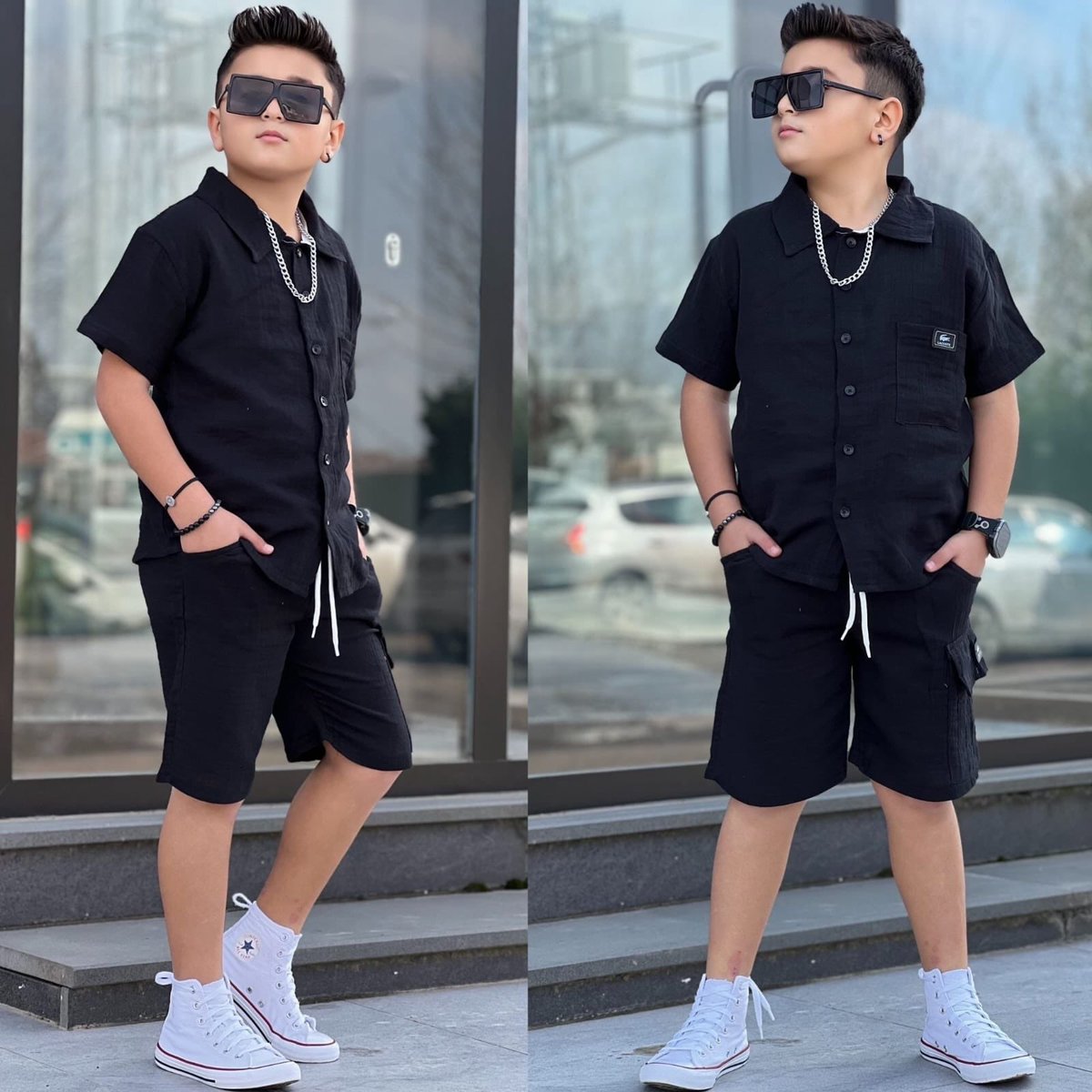 filexcat's tweet photo. Summer style, city-ready. Beige linen set with a button shirt and cargo shorts—clean lines, confident attitude. Sizes 9–16 years. DM or WhatsApp 78 868 280. https://t.co/C9Yy5kXbyd