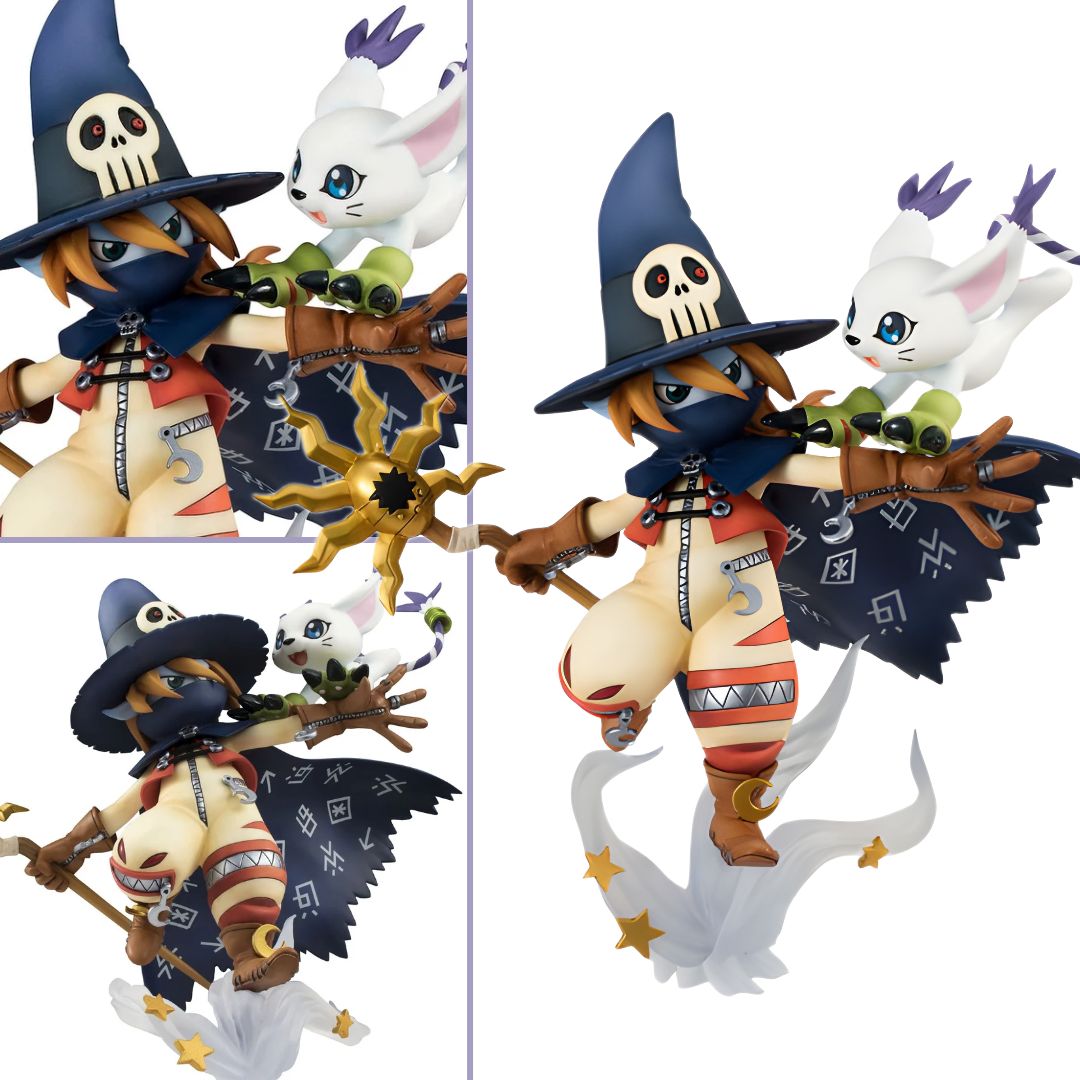 mecchaJP's tweet photo. 🪄🐱 When magic and cuteness team up! 💜
Digimon Adventure G.E.M. Series - Figures Wizarmont and Tailmon ✨ Available at the link below!
🛑 https://t.co/3Lp668NEWF

#Digimon #Wizarmont #Tailmon https://t.co/vb5AOYLWB7