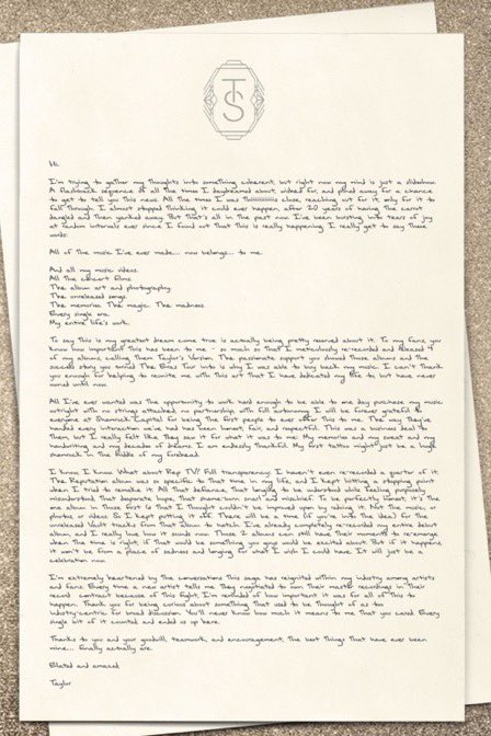 LaTayMexicana's tweet photo. 🎙️La primera página de la carta de Taylor fue el anuncio sobre la recuperación de todo su arte.

❤️‍🔥 La segunda página fue el tracklist de The Life of a Showgirl 

❓La tercera página aún no se revela https://t.co/XknGNEEQNM