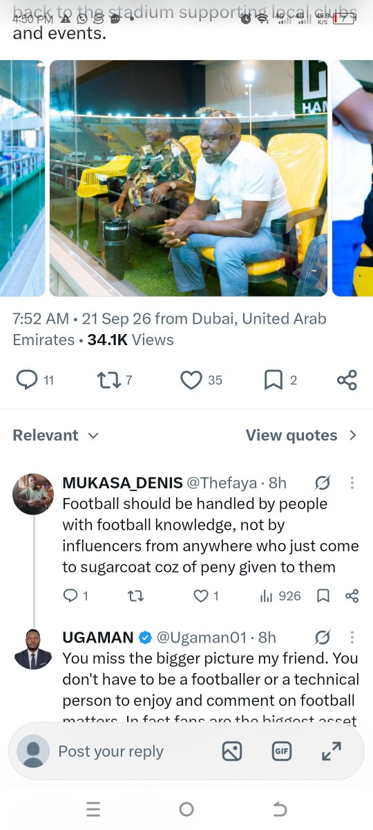 ixac_ug's tweet photo. @Ugaman01 @MosesMagogo @AKasingye Posting from Dubai https://t.co/TAlpmejCil