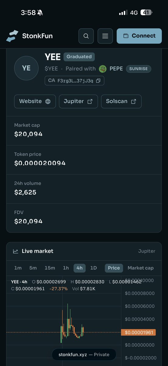 Godlilocked's tweet photo. no but fr how is there an OG $YEE paying out $PEPE only at sub 30k mc? Are yall high?

F3rg3LvwU2gVxBEywzweoQcyxJD8mV67fTdJLe37jJ3q https://t.co/340TXYy2jy