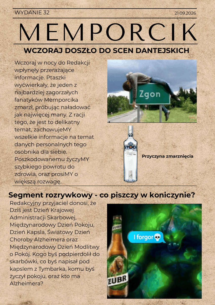 Memporcik's tweet photo. Ostatnie wydanie robione bez większej pomocy Admina1. Od jutra #zapierdol z podsumowaniami LAN'a. A dzisiaj klasycznie, koniczyna i zwierzątka, podsumowanie WSCI i EMEA. ZapraszaMY do lektury. https://t.co/F6FliqQgWq