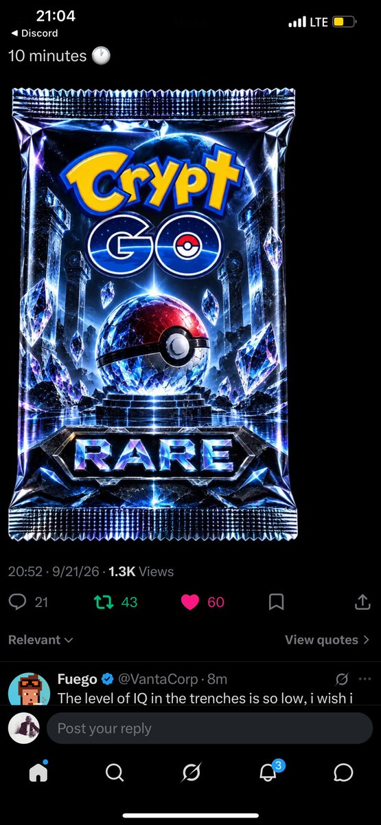 Mazel_Tov1's tweet photo. @CryptGOCollect Done sir, I really need this dev https://t.co/A18rOfUzd5