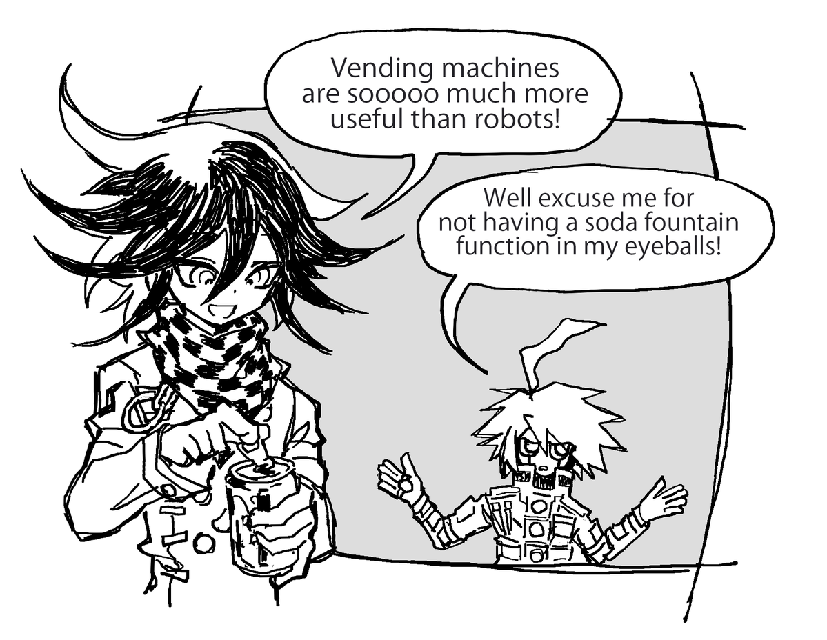 snoozaga's tweet photo. #danganronpa #drv3 #kiibouma #王キボ jelousy... https://t.co/b01bQHITxp