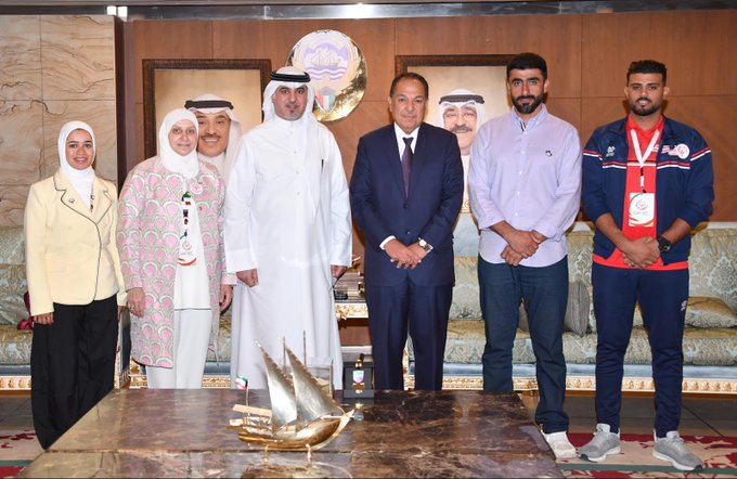 kuna_en's tweet photo. Kuwaiti Ambassador to #Egypt Ghanem Al-Ghanem: The participation of Altomouh #Kuwait Club delegation for persons with intellectual disabilities in the 10th Special Olympics Regional Games (Cairo 2026) shows Kuwait's commitment to empowering persons with disabilities and supporting their participation in sports and community life

https://t.co/n3Xi9w1WfE

#KUNA