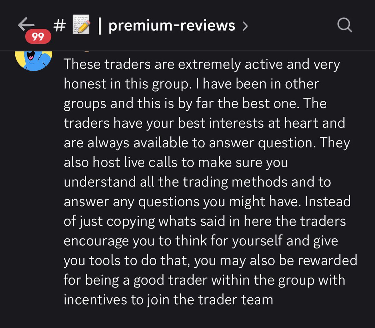 MarcFUTTrader's tweet photo. Here’s some reviews from our Premium Members!

Don’t take my word for it, take theirs!

Click this link below! 👇
https://t.co/lMB1VPmCPJ https://t.co/SnyB8Xn1Xd