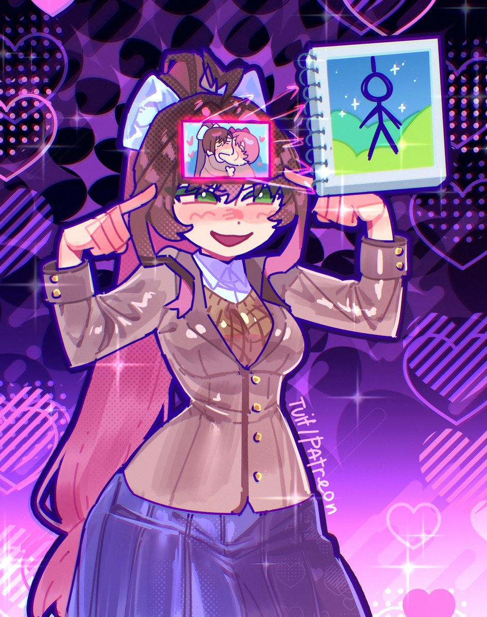 Tuiffff's tweet photo. #DDLC #DokiDokiLiteratureClubPlus  #DokiDokiLiteratureClub https://t.co/sCEDKCDP0L