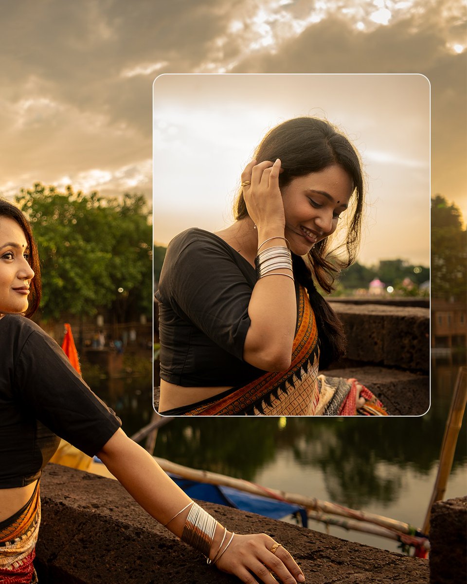 CatherinJa802d's tweet photo. Golden skies and a soul steeped in culture. https://t.co/1WSxawGYfK