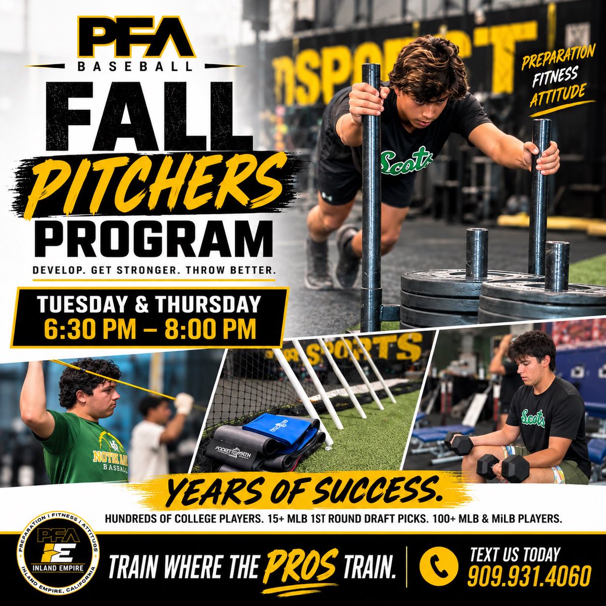 PFAbaseball's tweet photo. Fall pitching program meets every Tuesday and Thursday evening 6:30 to 8:00 pm Covering pitching skill development and strength training. Running until December winter break. Ages 8th through 12th grade. 

https://t.co/ajI4q0CznI https://t.co/bcUrhNLzOh