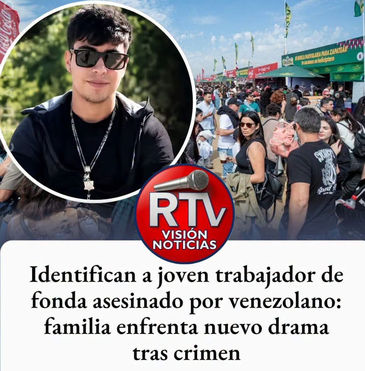 JoviNomas's tweet photo. Valentin Maldonado de 23 años asesinado en las fondas de Rengo y el delincuente identificado preliminarmente como Alexander Terry (también ha usado el nombre Fernando), su identidad aún debe ser establecida por las autoridades porque Piñera los invitó a venir sin documentos. https://t.co/MjI1GHHfhQ
