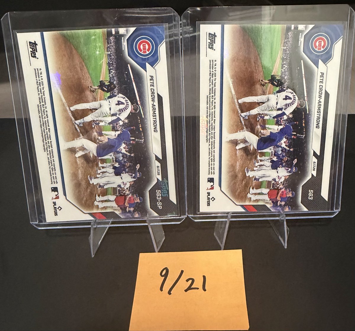 CDCCardsDFW's tweet photo. Pete Crow-Armstrong Topps Now Image Variation Short Print

$150 OBO

Free shipping and throwing in a base PCA
@CardPurchaser https://t.co/ognfURVFBI