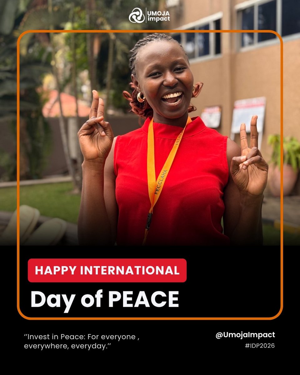 umojaimpact's tweet photo. From EAC to social media &amp; AI, the focus is on how youth can use their voices and creativity to build peace across borders.

Day 1. Two more to go. 🤝🏾

📍 Arusha | 📸 @umojaimpact

#UmojaImpact #YouthForPeace #SocialCohesion #RegionalIntegration #IDP2026 https://t.co/N91MbJap6k