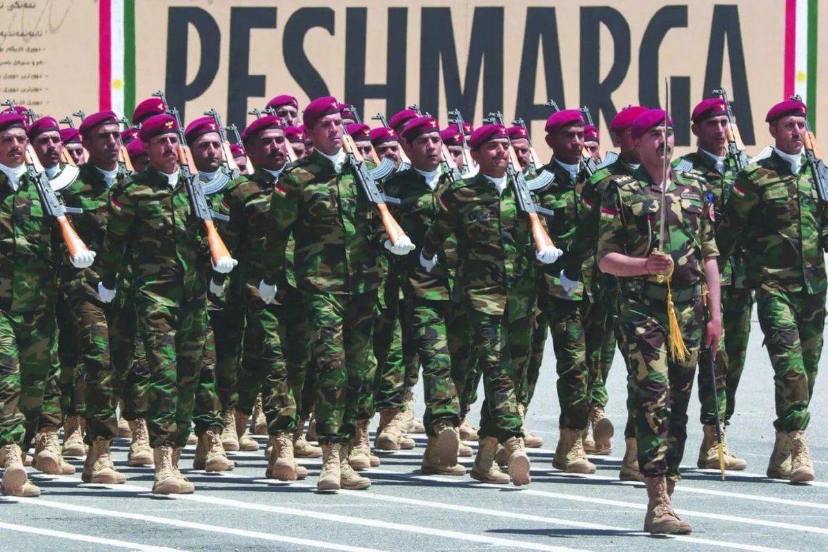 CemalBatun's tweet photo. Pêşmerge -Artêşa Kurdistanê!..
Yekgirtî, yek hêz!
Pîroz be!
Bijî Pêşmerge!..
#Kurdistan #Peshmarga https://t.co/qNju1Sbrpv