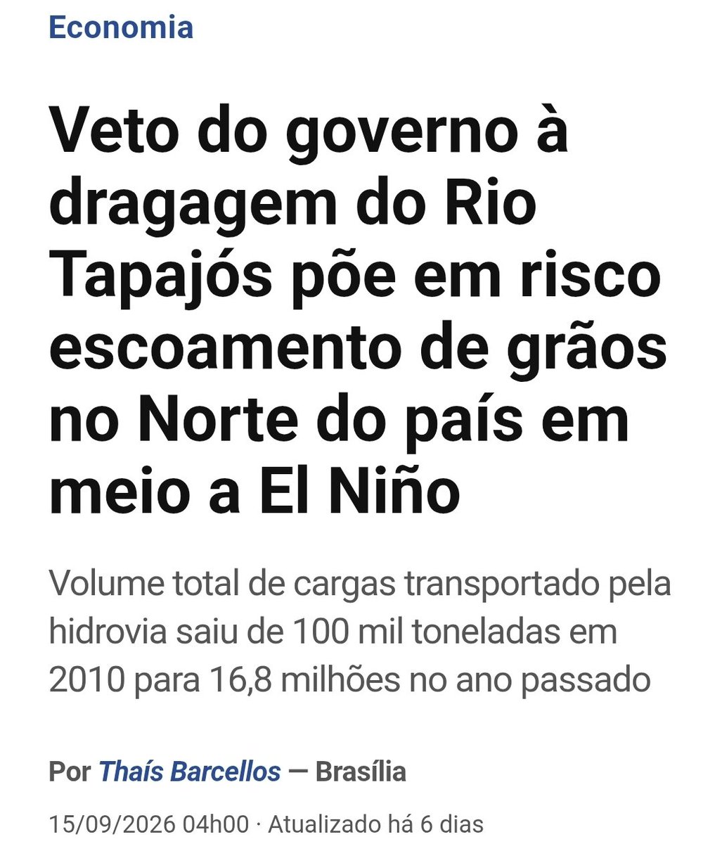 LogInfra's tweet photo. O Governo vai "acabar" com uma das únicas Hidrovias realmente operativas do país.

Que destruição que estas pessoas trazem ao país, principalmente a infraestrutura, inacreditável. https://t.co/pB6L85dNiJ