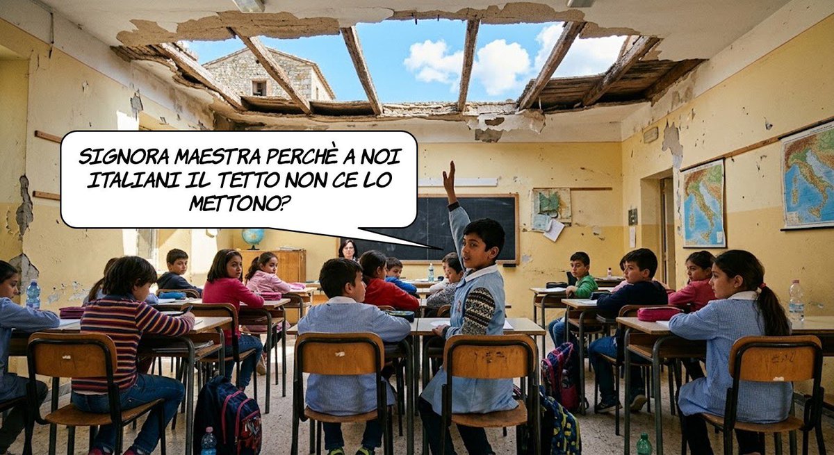 Labbufala's tweet photo. #SCUOLA - La #Meloni promette un tetto ai bambini stranieri. https://t.co/HBJRWNYUrY