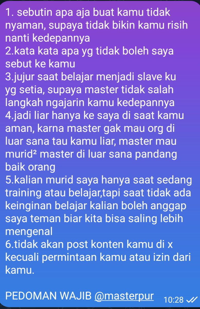 Masterpurno's tweet photo. pedoman wajib masterpur https://t.co/yiQfNESq8g
