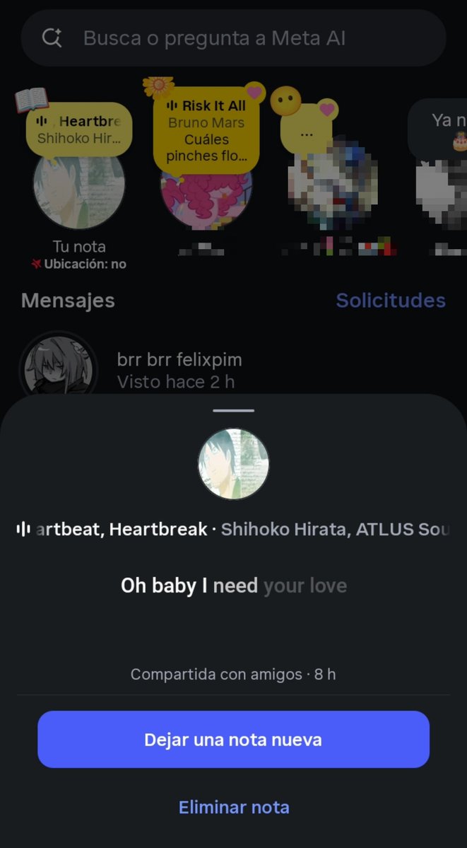 yertexik's tweet photo. Persona es tan pero tan influyente en estos años para mí que estoy empezando a creer que por poner está canción me hicieron un heartbeat heartbrake https://t.co/D9IZmeoSKQ