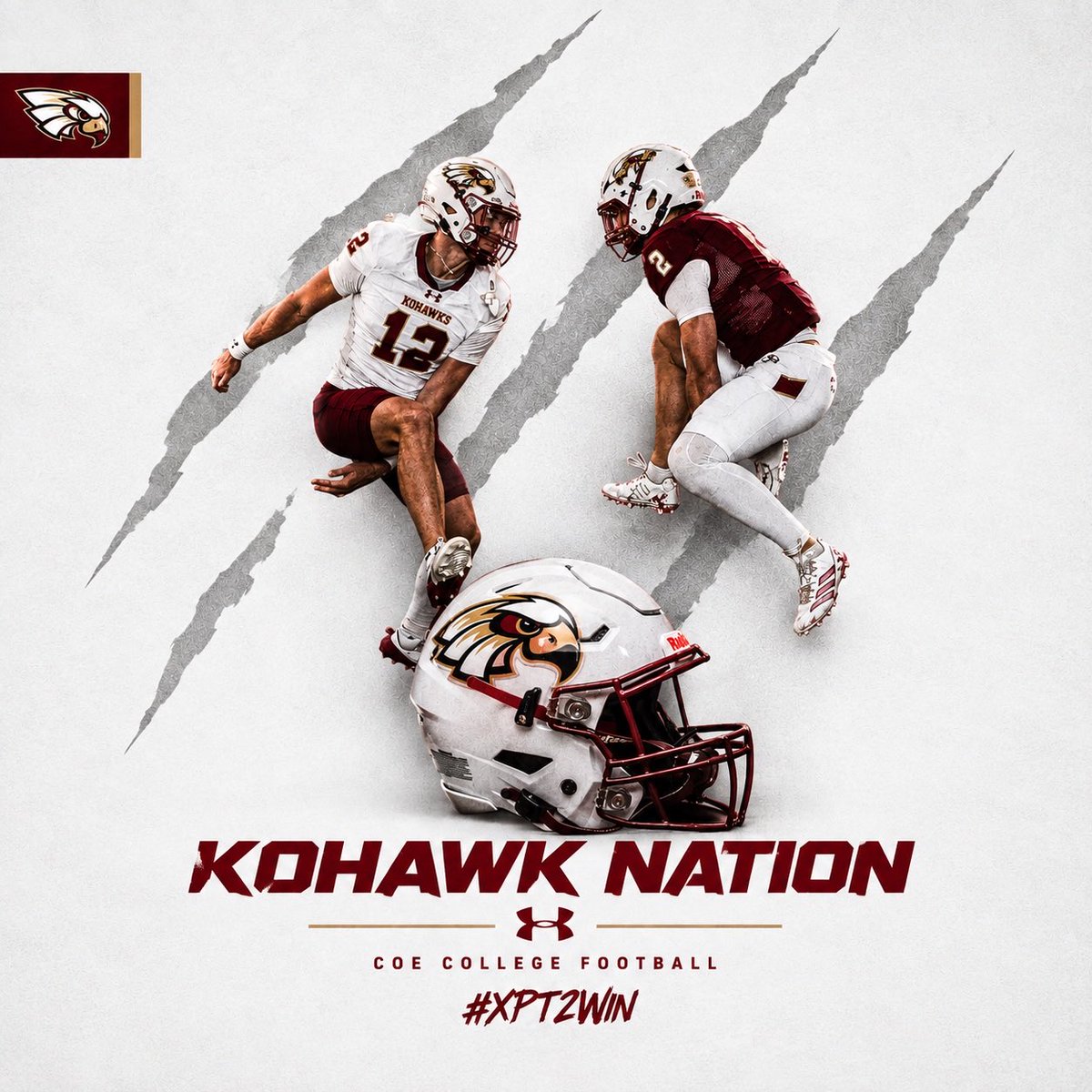 kaleb17moeller's tweet photo. Thank you @KohawksFootball for the graphic! https://t.co/JuDyvmiuao