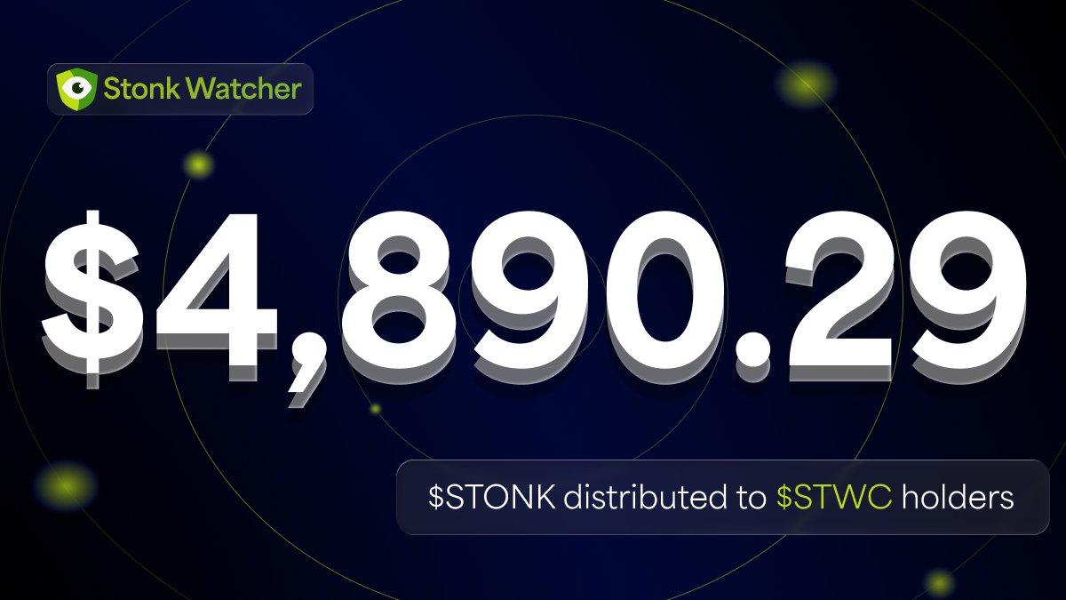 StonkwatcherSF's tweet photo. $4,890.29 worth of solana:6GmAFSYs4gk3FDao5FzzySQpPZaWsa4rUJHacpMpUNgx distributed to $STWC holders  👀    

Hold $STWC, earn solana:6GmAFSYs4gk3FDao5FzzySQpPZaWsa4rUJHacpMpUNgx https://t.co/kCsa22fSw4