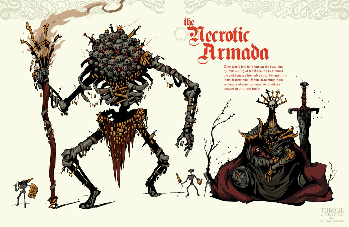 lehmannthiago's tweet photo. Now the Undead!

The entire Throne of Bones project is up at my artstation, so if you were waiting to check it out, it's your chance :)

Took me a while but it is all there! https://t.co/U2w0LgxUA6