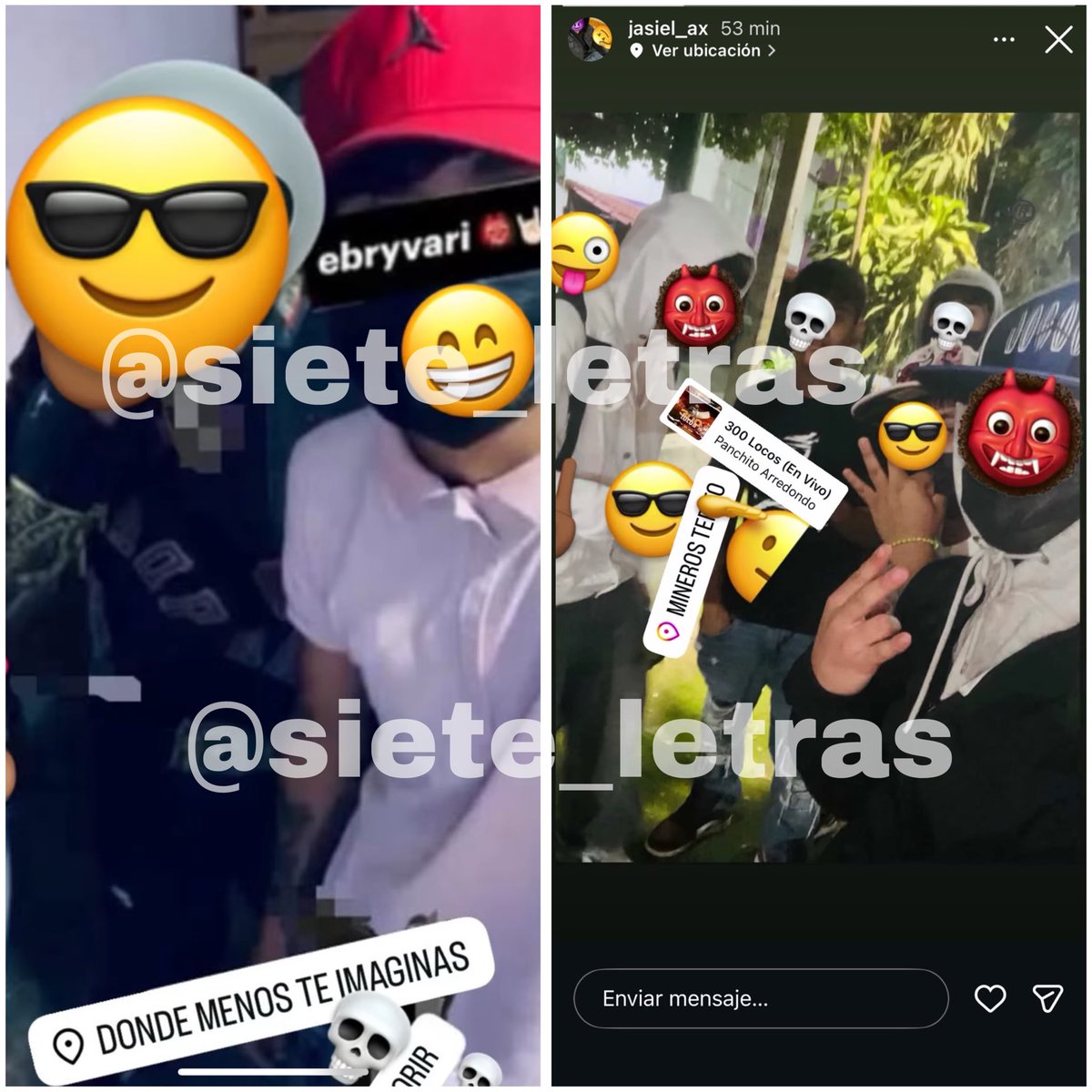 siete_letras's tweet photo. SE BUSCA:

El “R” de la AntiUnión y los de Mineros.

Presume opera desde la @NarvarteVecinos y haber participado en el homicidio del “Chicha”.

Hacía pareja con el “Lápiz”. Es parte de la guerra imparable contra la U. https://t.co/yL4wb7UTEt
