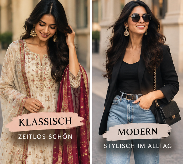 Aaranya_Fashion's tweet photo. Indian oder Western? Warum entscheiden? ✨

Willkommen bei AARANYA – wo indische Tradition auf modernen Style trifft. 🌿

Tradition trifft Moderne.

Welchen Style trägst du lieber: klassisch oder Indo-Western?

#AARANYA #SoMeRa26 https://t.co/2UAtbkBkuS