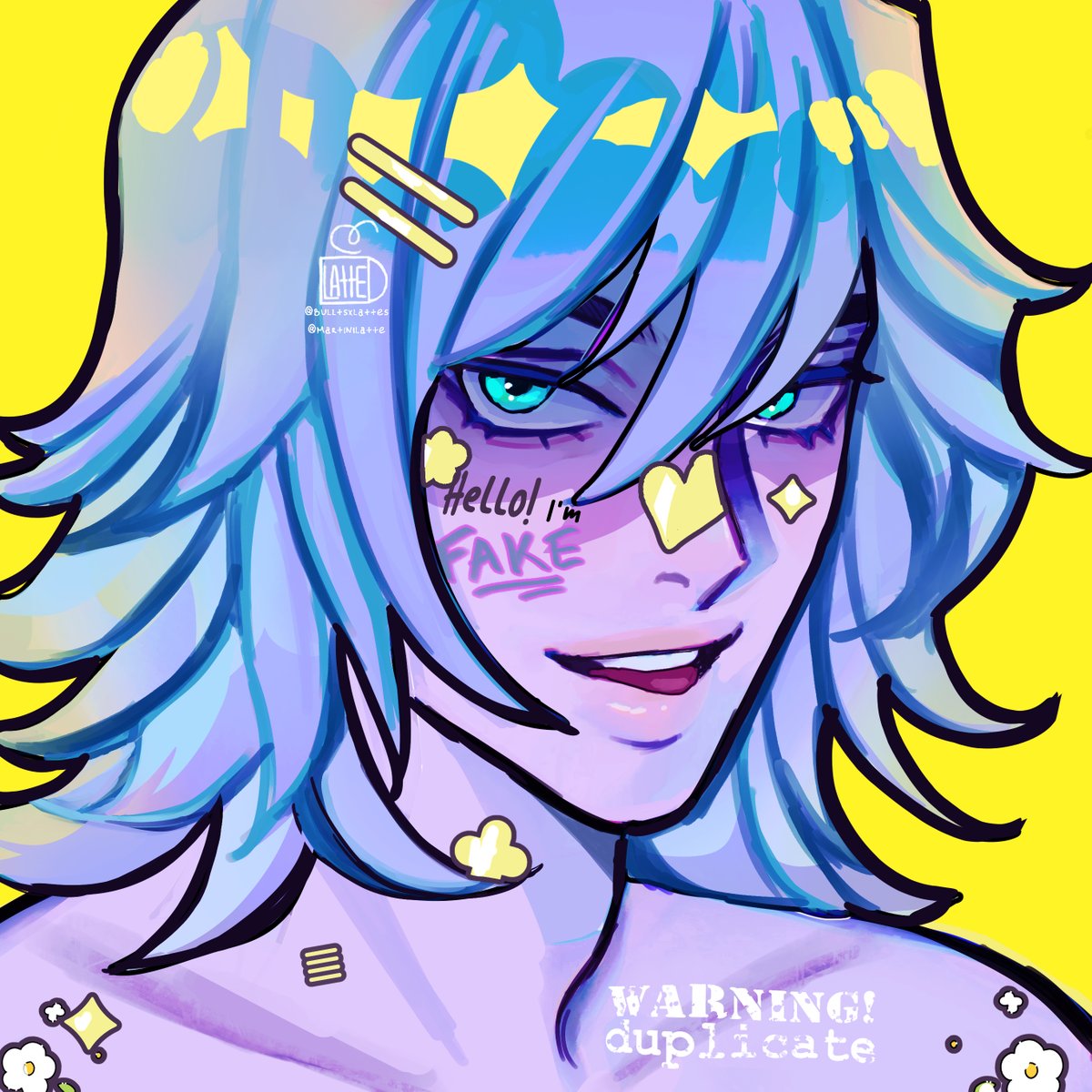 BULLETSXLATTES's tweet photo. Decided to retouch old Repliku x Vanitas icons I drew in 2023.

#kingdomhearts #kh #KHFanart #Replivani https://t.co/ML8TOLikYu