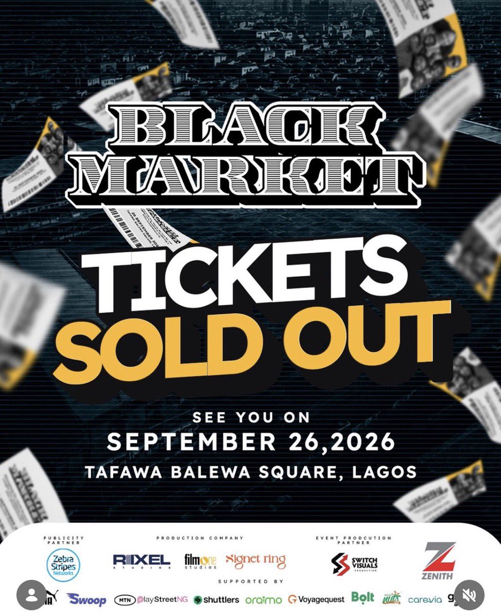 uzorarukwe's tweet photo. 50k Tickets Sold Out!!! 5 DAYS TO GO! 🚌🔥

The countdown is almost over. Lagos, are you ready to make history? 👀

50,000 people. One screen. One unforgettable night.

📍 Tafewa Balewa Square, Lagos
📅 26 September 2026

Be part of history. 🎬 https://t.co/s2Bxkn0k8E