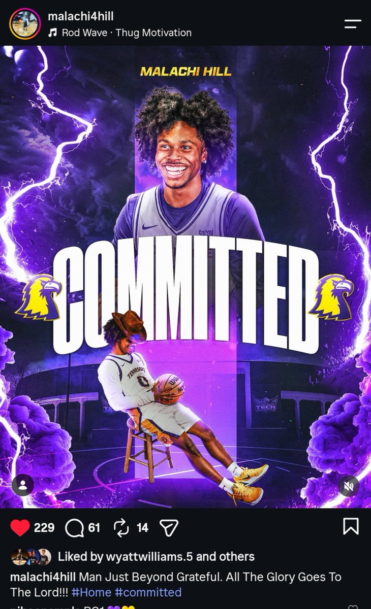 streethistory's tweet photo. Malachi Hill has committed to Tennessee Tech 

Hill 2027 guard from Totino-Grace and D1 Minnesota 3SSB

@MalachiHill000 @TGEaglesNest @adidasD1MN @PjHoopsMpls https://t.co/YNHVjrNXPR