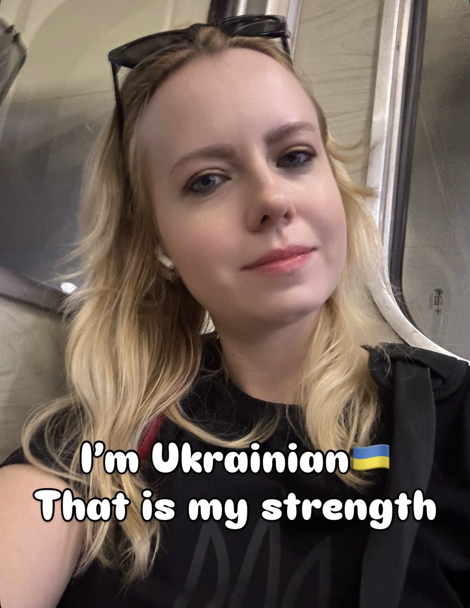 angelshalagina2's tweet photo. I’m Ukrainian🇺🇦
That is my strength
@angelshalagina2 https://t.co/GGXYYNp0t2
