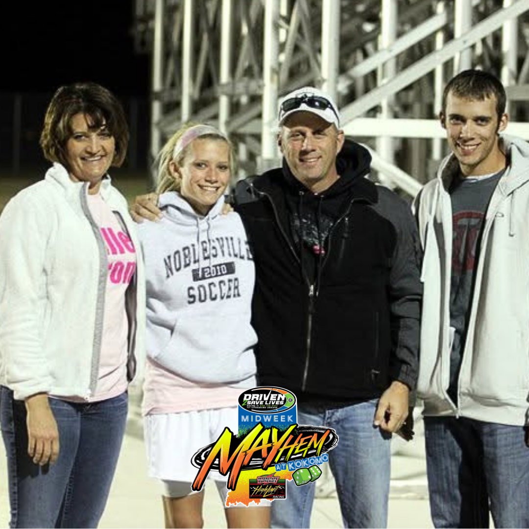 HighLimitRacing's tweet photo. The @Driven2Save Midweek Mayhem is this Wednesday at @KokomoSpeedway.

You can hear more from Tim Clauson at the event as he shares his family’s story, the lasting impact of his son Bryan’s decision to be an organ and tissue donor, and what 10 years of https://t.co/Xvi2VFeOrn means to him and his family.