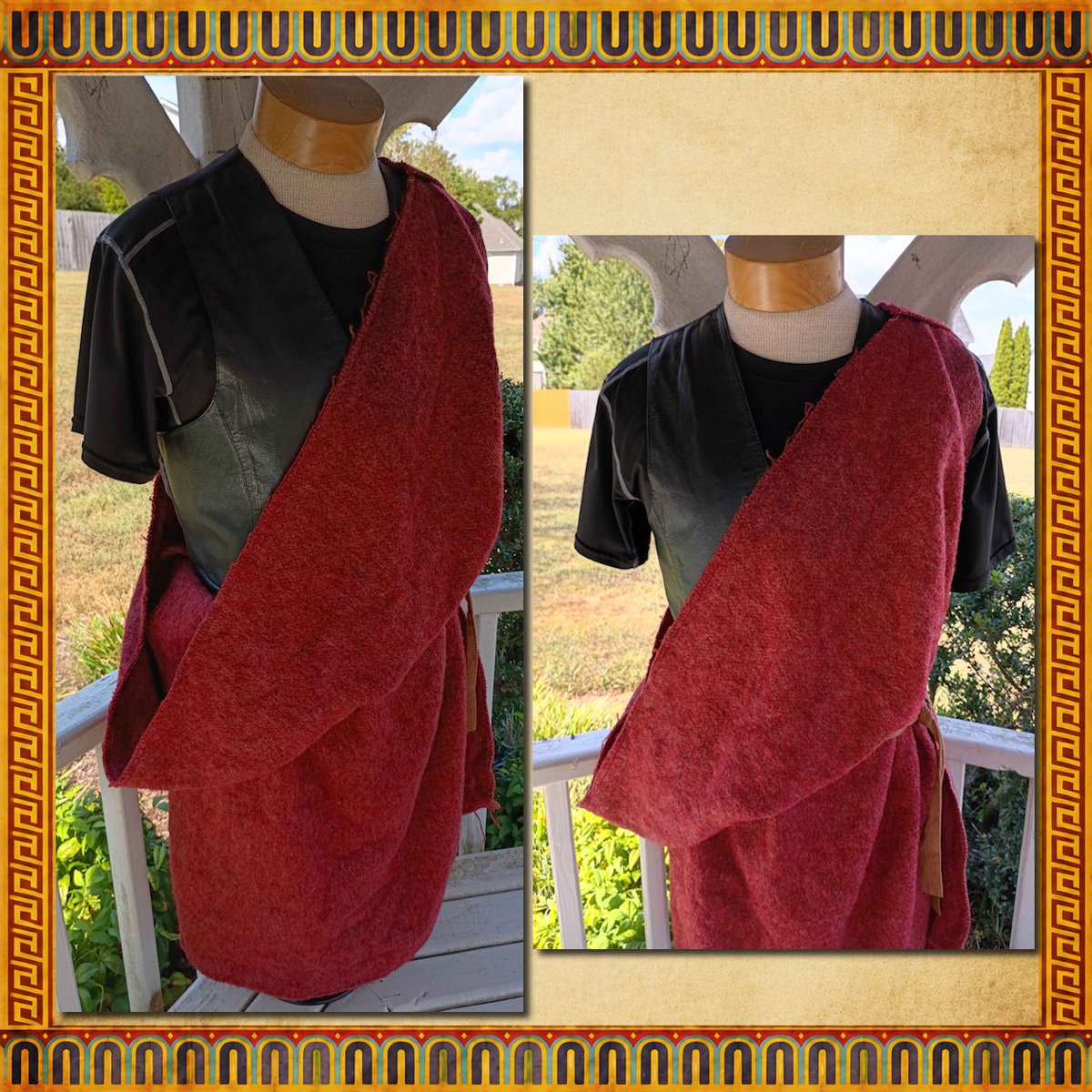 TheSaxonHerald's tweet photo. The Spartan Exomis Availible now at TheSaxonHerald
https://t.co/y2AQSoBaxf
#Sparta #AncientGreece #AncientHistory #Hoplite #LivingHistory #Reenactment #HistoricalClothing #AncientGreek #PeloponnesianWar #GreekHistory https://t.co/rqzIqas5r5