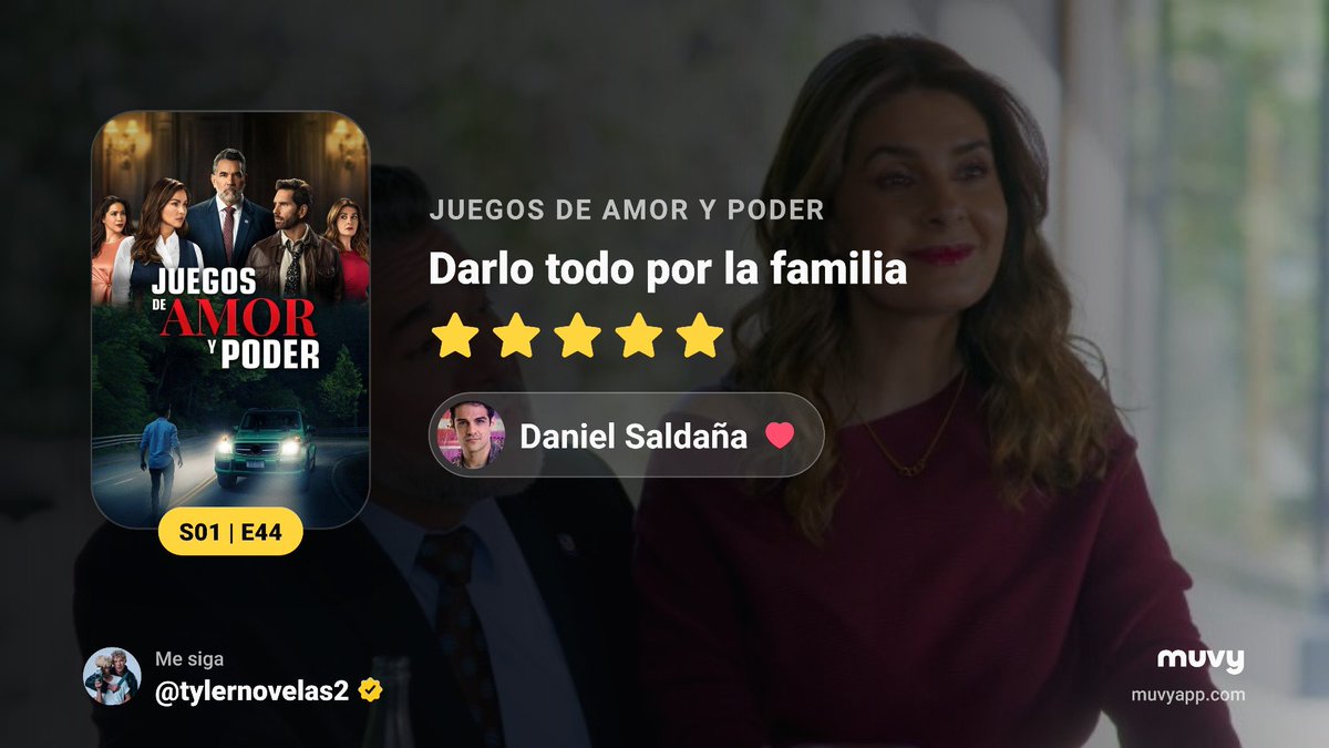 TylerNovelas2's tweet photo. 🇲🇽 | Juegos de Amor y Poder 
🔢 | Temporada 01 • Capitulo 44 
🎬 | Darlo todo por la família 

#AmorEPoder | #AmorEPoder044 https://t.co/vMl6i6gAou