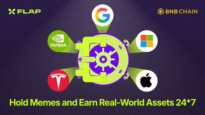 Fstock_cto's tweet photo. .@Flap was one of the first major launchpads on BSC.

now it’s the first in bringing stock-paired memes onchain.

memes + stocks.

two of crypto’s strongest attention markets combined into one meta.

Flap Stock is built around that idea.

Hold $FSTOCK, earn $BNC 

Flap will win 🧘‍♂️💙