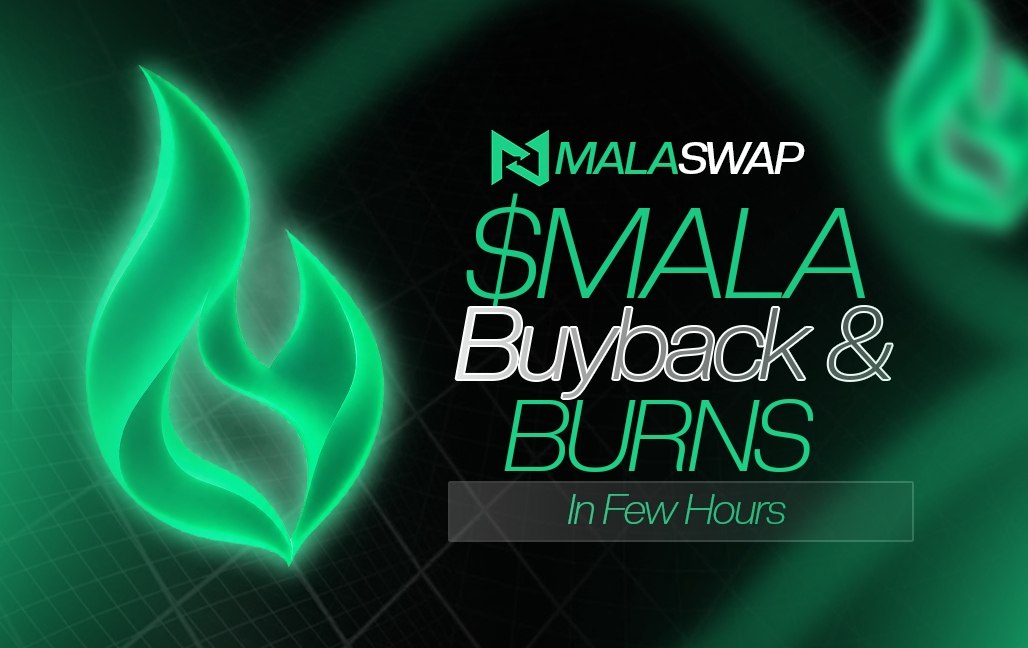 MalachiteonARC's tweet photo. THE BURN IS COMING

 Our burn countdown has begun. ⏳💚

On September 22 at 9 PM UTC, $MALA’s first major buyback and burn takes place.

One event starts the movement, 80% of MalaSwap platform revenue will continue fueling $MALA buybacks and burns. 🔥

Value what you hold, scarcity is real.
